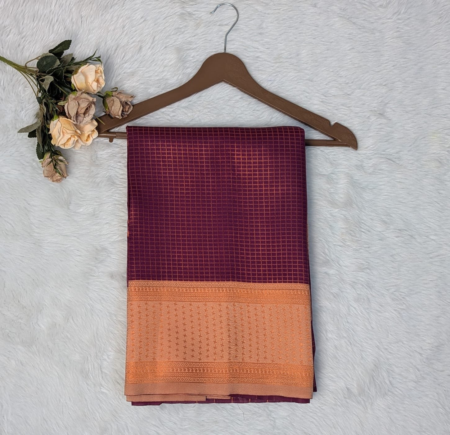 Semi kanchi silk