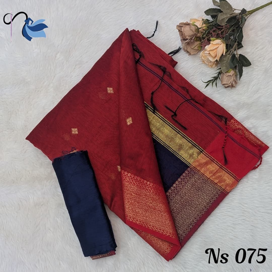 Khadi cotton saree