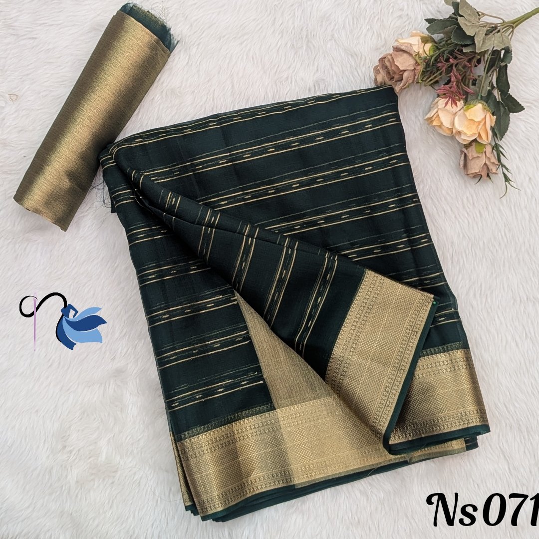 Organza silk saree