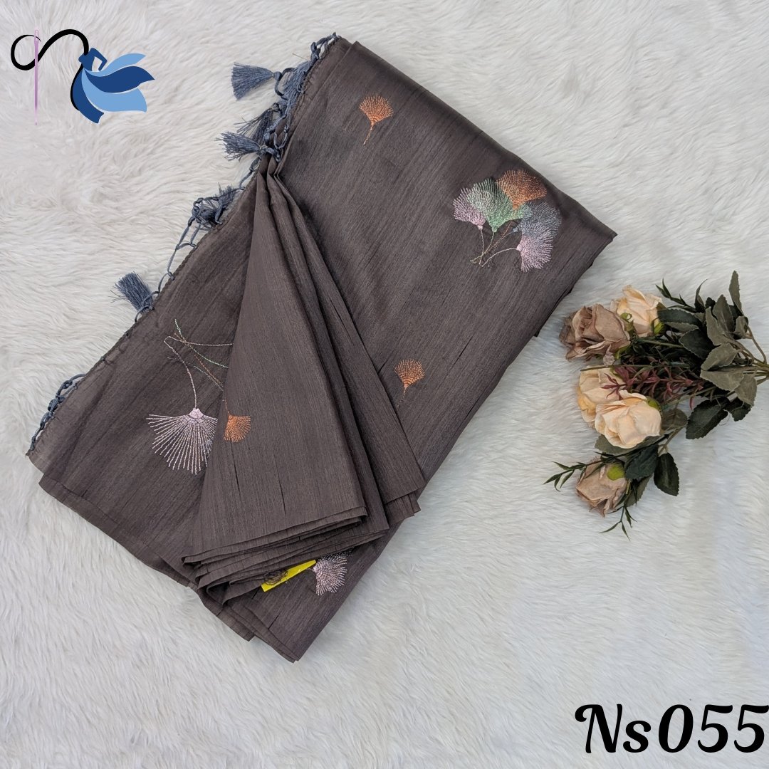 Matka tussar silk saree