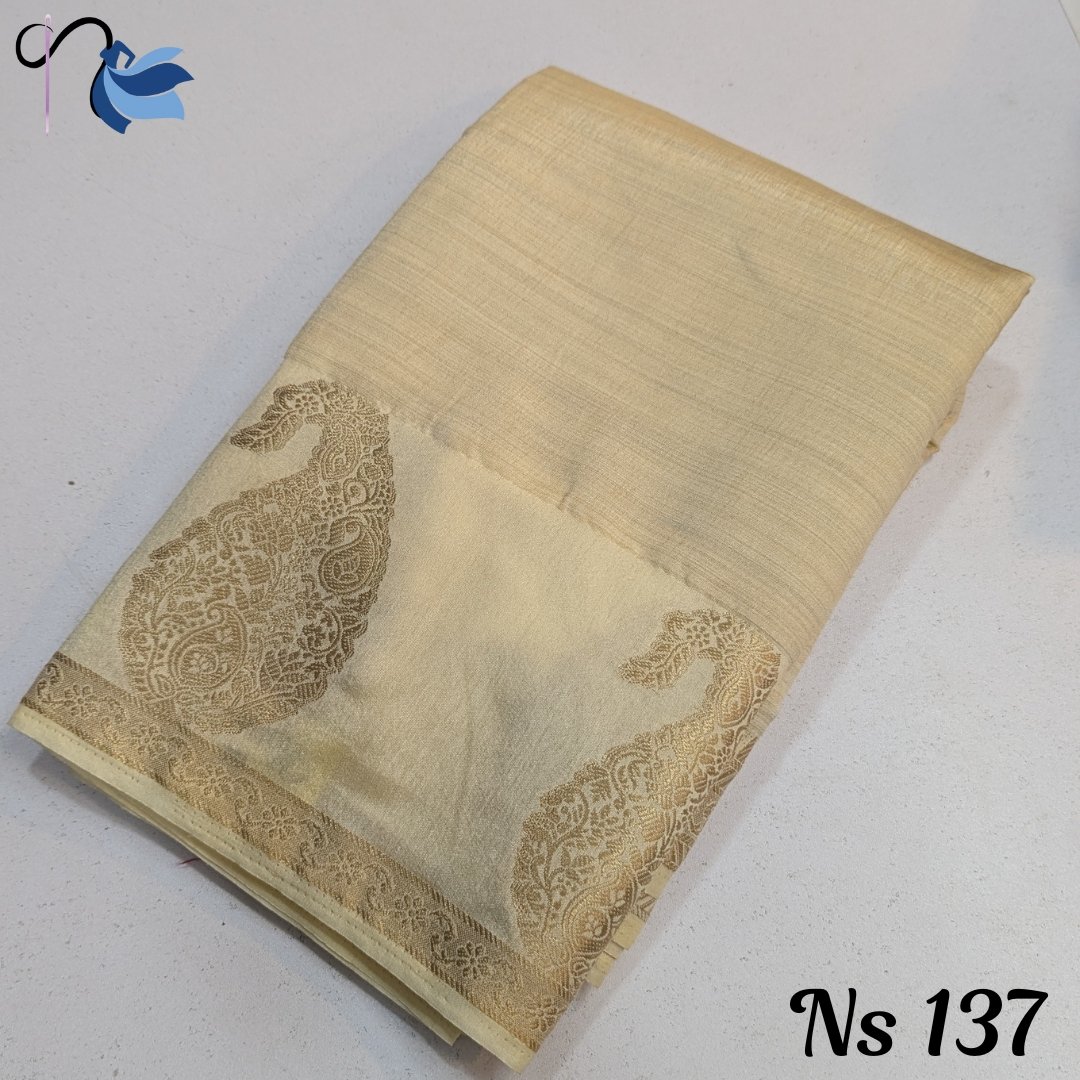 Raw tussar silk