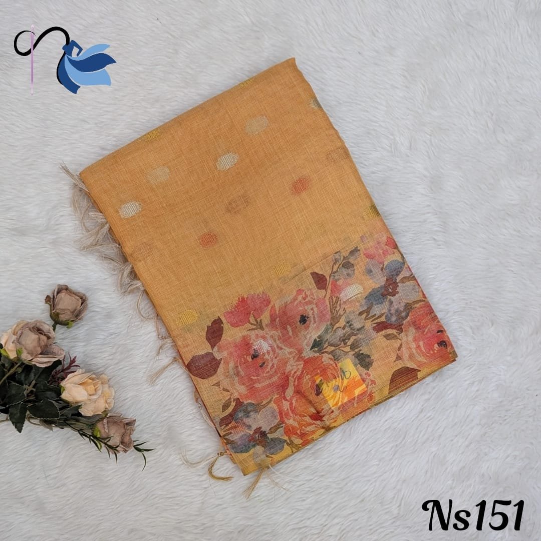 Chanderi Linen Sarees