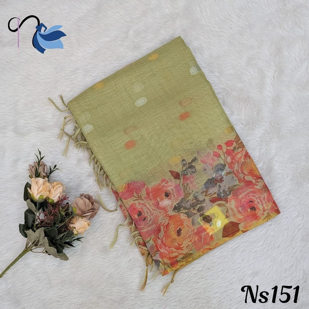 Chanderi Linen Sarees